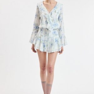 Vintage Floral Mini Dress
